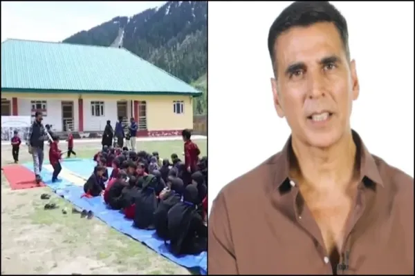 اکشے کمار نے کشمیر کے ایک اسکول کو ایک کروڑ روپے کا عطیہ دیا