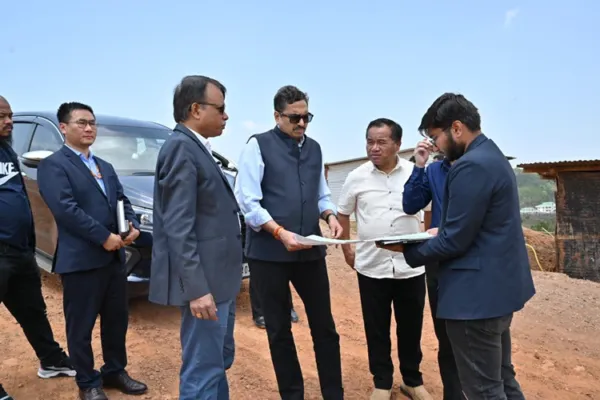 MDoNER secretary reviews Meghalaya projects, praises fast-paced development