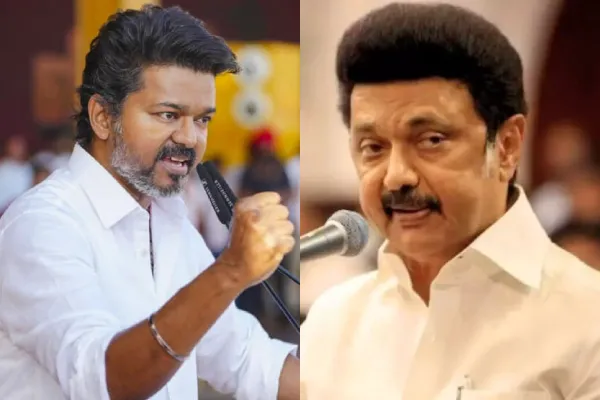 విజయ్ ప్రభుత్వానికి స్టాలినే రక్ష !
