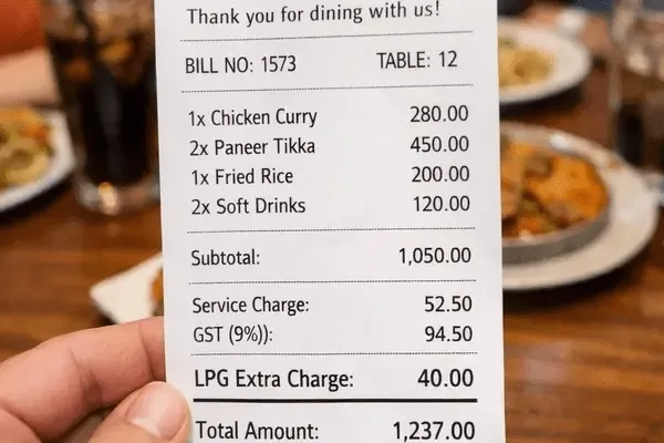మీ హోటల్ బిల్లుపై LPG ఫీజు వేస్తున్నారా..?