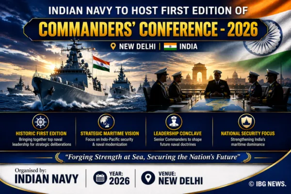 INDIAN NAVY TO HOST FIRST EDITION OF COMMANDERS' CONFERENCE - 2026 AT NEW DELHI