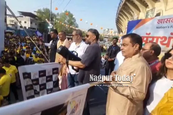 Yadav, Bawane emerge winners in Khasdar Krida Mahotsav marathon