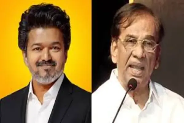 تمل ناڈو کے وزیر اعلیٰ وجے نے فلمساز کے راجن کے انتقال پر تعزیت کا اظہار کیا