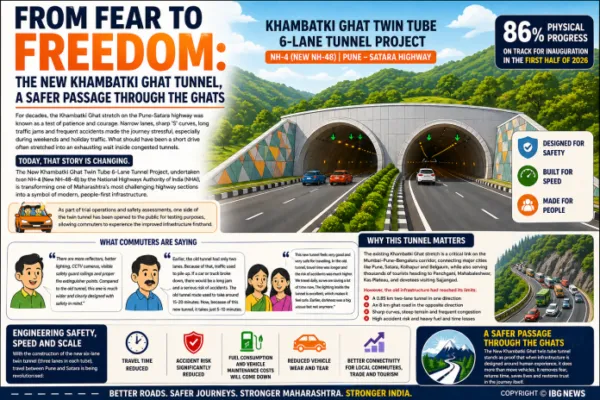 From Fear to Freedom: The New Khambatki Ghat Tunnel, A Safer Passage Through the Ghats