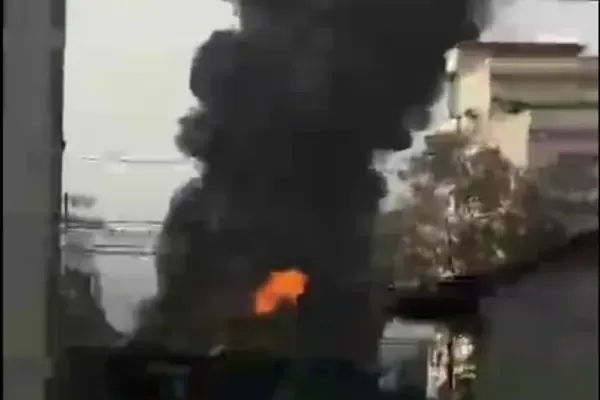 Massive Fire Engulfs Rubber Warehouse in Guwahati; Short Circuit Suspected