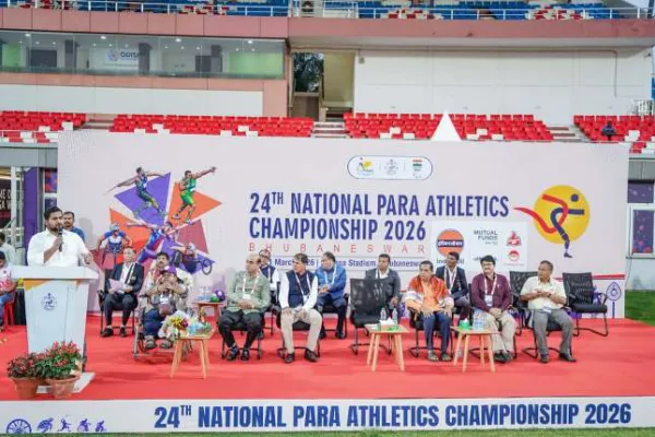 କଳିଙ୍ଗ ଷ୍ଟାଡିୟମରେ ଜାତୀୟ ପାରା ଆଥଲେଟିକ୍ସ ଚାମ୍ପିୟନସିପ୍‌ ଉଦ୍‌ଘାଟିତ