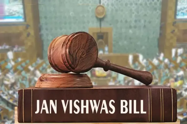जन विश्वास विधेयक, अपराध-मुक्ति और सरल अनुपालन के ज़रिए 'ईज़ ऑफ़ डूइंग बिज़नेस' को बढ़ावा देगा