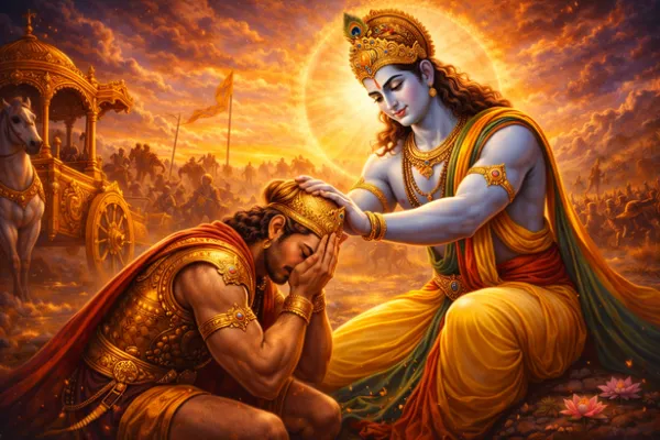 Why Krishna Let Arjuna Break Down Before Teaching Gita