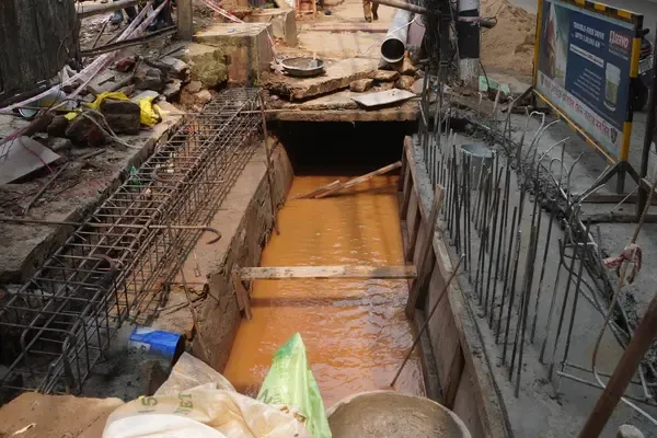 Every Monsoon, Guwahati's Open Drains Turn into Death Traps