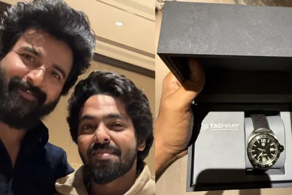 சிவகார்த்திகேயன் தந்த பரிசு! : ஜீவி பிரகாஷ் நெகிழ்ச்சி