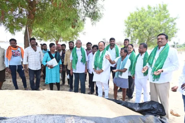 ధాన్యం కొనుగోలులో ప్రభుత్వం విఫలం