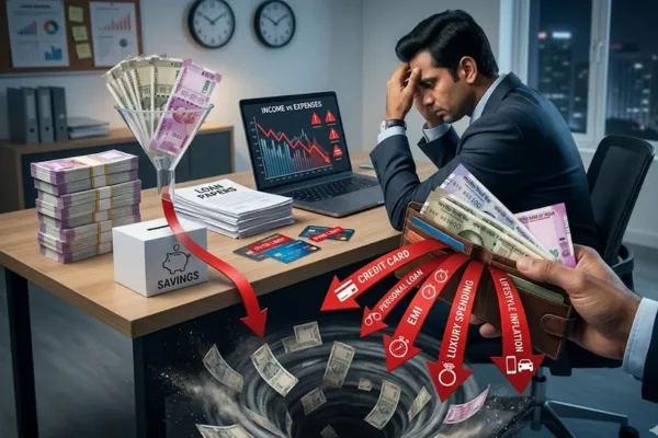 Salary Management: ಲಕ್ಷ ರೂಪಾಯಿ ಸಂಬಳವಿದ್ದರೂ ಹಣ ಉಳಿಯುತ್ತಿಲ್ಲವೇ? ಅಸಲಿ ಕಾರಣ ಇಲ್ಲಿದೆ ನೋಡಿ!