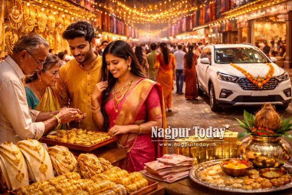 Akshaya Tritiya sparkles in Nagpur: Rs 150 cr bullion trade, 2,500 vehicles sold