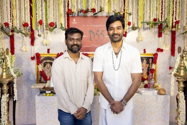 தனுஷ் - ராஜ்குமார் பெரியசாமி இணையும் 'D55' ! : அதிகாரப்பூர்வ அறிவிப்பு