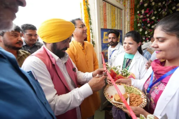 सीएम भगवंत मान ने गांव चीमा में संत अतर सिंह जी महाराज अस्पताल का किया उद्घाटन,15 गांवों के 50 हजार निवासियों को होगा लाभ