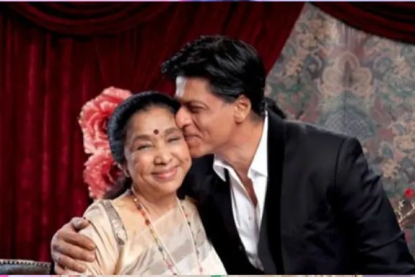 Shah Rukh Khan calls Asha Bhosle's voice 'one of the pillars of Indian cinema'