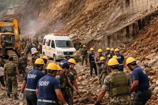 Four Dead, Three Injured in Landslide in Arunachal's Itanagar Amid Heavy Rainfall