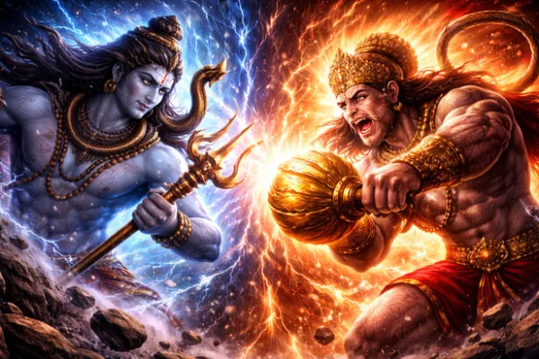Why Did Shiva and Hanuman's Clash Shock the Universe?