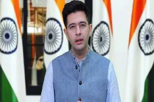راگھو چڈھا نے عام آدمی پارٹی پر اپنی آواز دبانے کا الزام لگایا