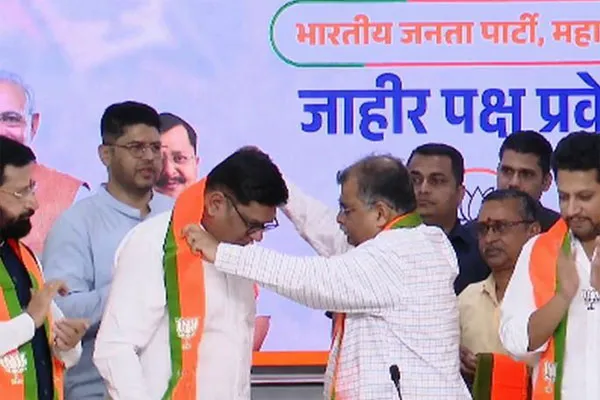 माजी मंत्री प्राजक्त तनपुरेंचा भाजपात प्रवेश