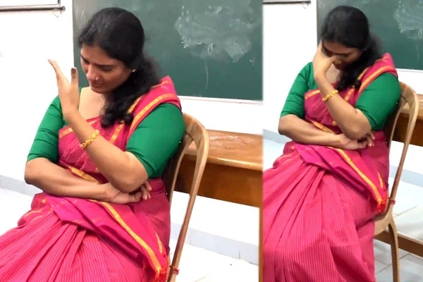 ಕ್ಲಾಸ್​ರೂಮ್​ನಲ್ಲಿ ವಿದ್ಯಾರ್ಥಿಗಳು ಮಾಡಿದ ಕೆಲಸ ನೋಡಿ ಕಣ್ಣೀರಿಟ್ಟ ಶಿಕ್ಷಕಿ! ವಿಡಿಯೋ ವೈರಲ್​