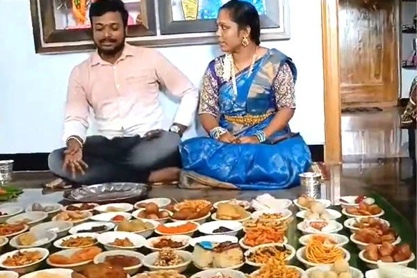 ಮದ್ವೆ ಬಳಿಕ ಮೊದಲ ಬಾರಿ ಮನೆಗೆ ಬಂದ ಅಳಿಯನಿಗೆ 100 ಬಗೆಯ ಖಾದ್ಯ ತಯಾರಿಸಿ, ಉಣಬಡಿಸಿದ ಅತ್ತೆ!
