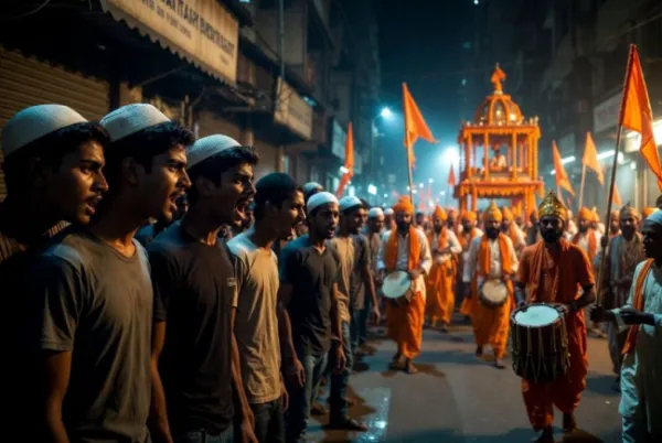 Mumbai Hindus Procession Attacked : गोरेगांव (मुंबई) में शोभायात्रा में श्रीराम के भक्तिगीतों के कारण धर्मांधों द्वारा हिन्दुओं पर आक्रमण !