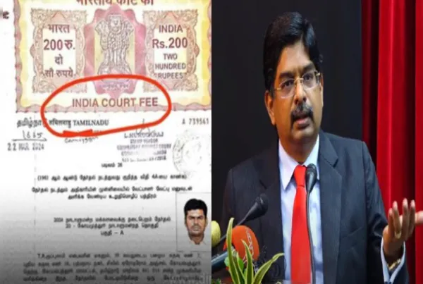 "முத்திரைத் தாளுக்கு வித்தியாசம் தெரியாதவர் ஐபிஎஸ் ஆ?" : திமுக எம்.பி விமர்சனம்!