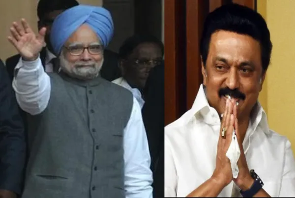 இன்றுடன் ஓய்வு பெறும் மன்மோகன் சிங் : நன்றி தெரிவித்த ஸ்டாலின்