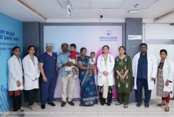 అత్యంత అరుదైన కిడ్నీ క్యాన్సర్ను జయించిన 8 నెలల చిన్నారి