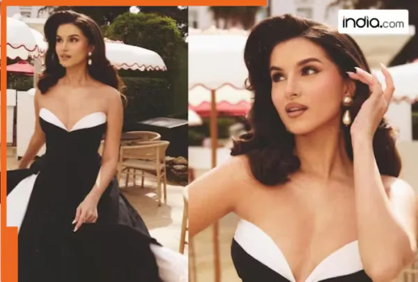 Cannes 2026: Tara Sutaria channels vintage glamour in striking debut with elegant Helsa gown- See pics