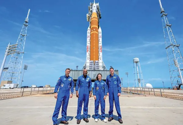 NASA readies Artemis II rocket for historic Moon missionFour astronauts are set to liftoff at 3.54 am IST on Thursday