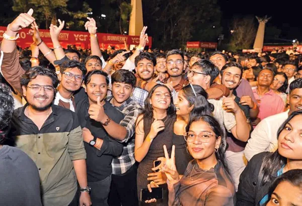 JG Univ's annual youth fest draws over 8,000 students