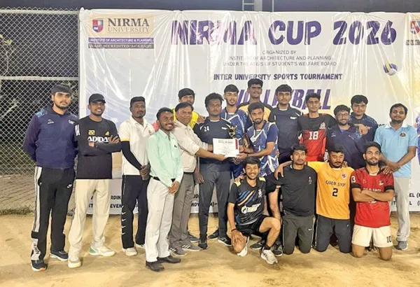 Nirma University hosts inter-varsity sports showdown