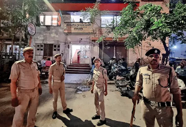BJP faces  backlash over ticket  distributionDelay in allotment of tickets sparks dissent; heavy police deployment made at party HQ Kamalam, Khanpur office