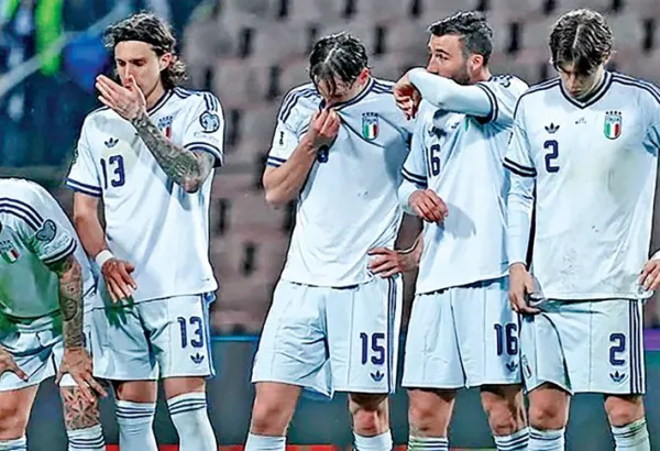 Italy miss third straight FIFA WC Four-time champion Italy fail to qualify after losing to Bosnia and Herzegovina in a dramatic playoff
