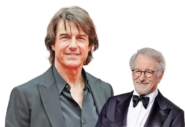 Spielberg spills on Tom's workstyleDirector says actor arrived before crew to help him map out each shooting day