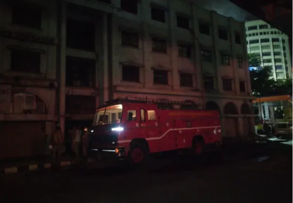 ಬೆಂಗಳೂರಿನ ಅಜಂತಾ ಟ್ರಿನಿಟಿ ಹೋಟೆಲ್‌ನಲ್ಲಿ‌ ಬೆಂಕಿ ಅವಘಡ: ಇಬ್ಬರಿಗೆ ಗಾಯ