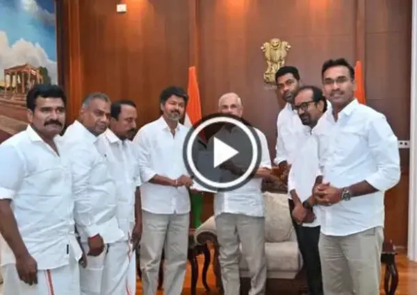 முதலமைச்சராகப் பதவியேற்பதில் தாமதம்... விஜய்க்கு ஆளுநர் விதித்த புதிய நிபந்தனை!