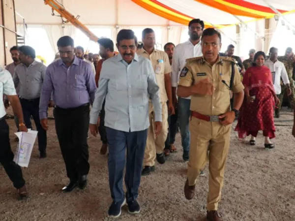 Arrangements For Modi's Amaravati Visit Complete