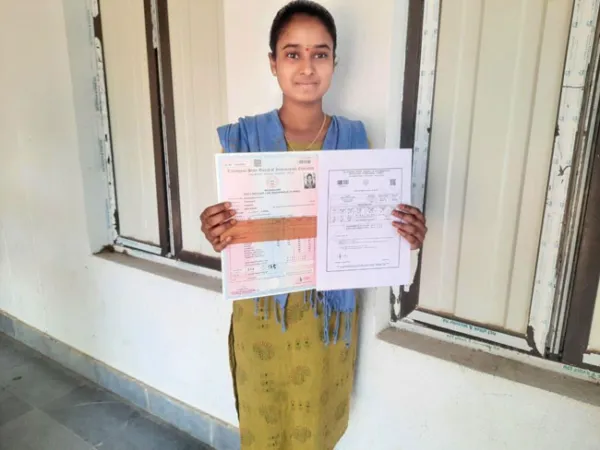 మార్కులు లేని ఇంటర్‌ మెమో..ఆందోళనకు గురైన విద్యార్థిని