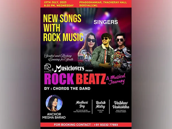 RR Events presents the highly-anticipated Rock Beatz concert in the financial capital city of Mumbai! On the 19th of July, 2023