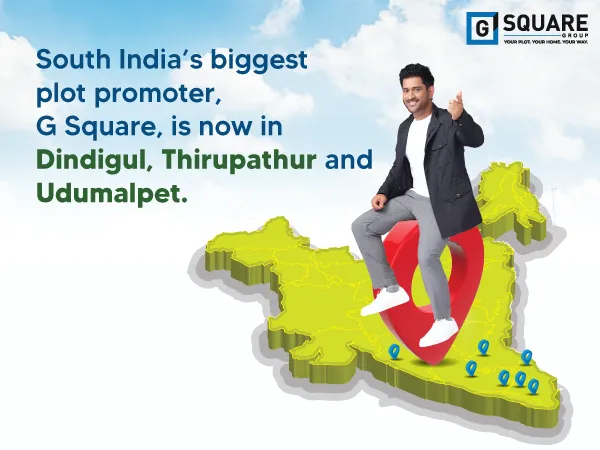 G Square announces expansion in tier-II cities- Dindigul, Udumalpet & Tirupathur