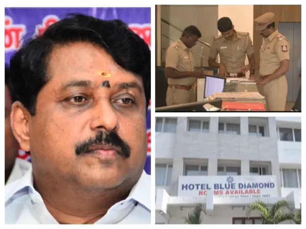 நயினார் நாகேந்திரன் ஹோட்டலில் தேர்தல் பறக்கும் படை ரெய்டு!
