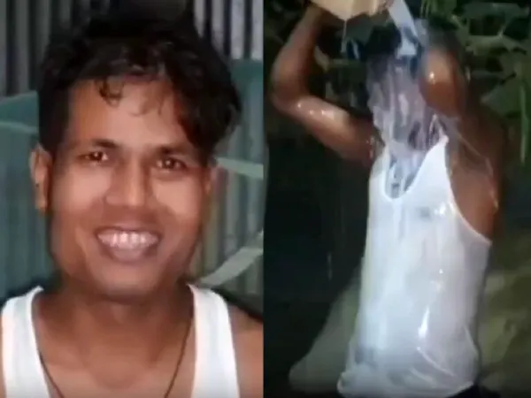 Viral Video: Man Celebrates Divorce with Milk Bath