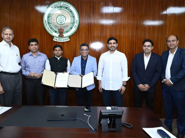 Lokesh Signs MoU with Microsoft for AI Training!