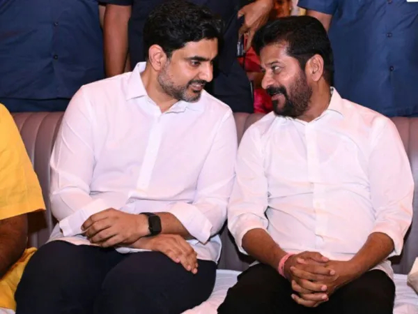 Video: Revanth Reddy & Nara Lokesh Bond Big Time!