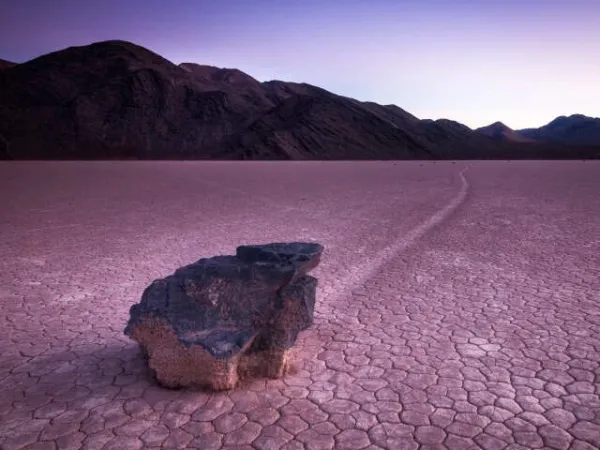 The Mystery Of The Sailing Stones In Death Valley