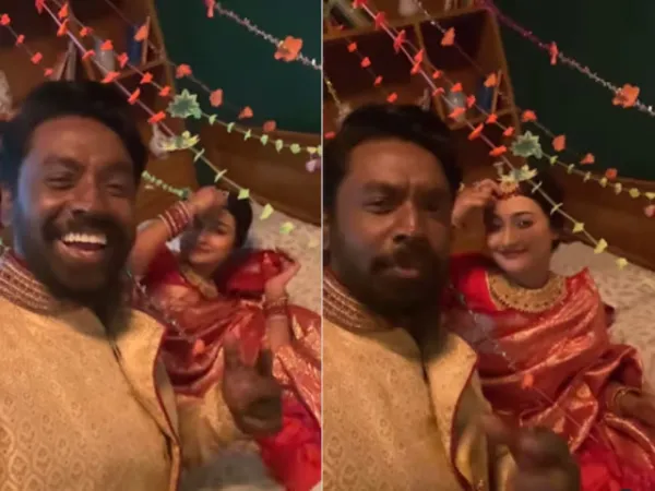 The husband made a video of the Suhagraat, first showed his beautiful wife, then praised her and said- If there is true love then...