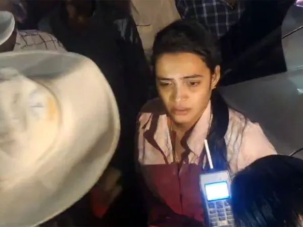 Madness In Hyd: Drunk Ladies Ram Car In KPHB